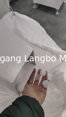 آلة تصنيع مادة الـ HDPE Biofilter Media Mbbr للطحن الحامل