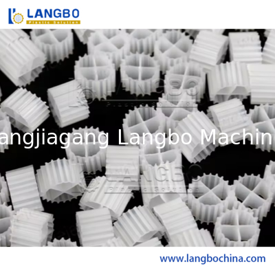 آلة صنع بثق ناقل الأغشية الحيوية PE HDPE Mbbr