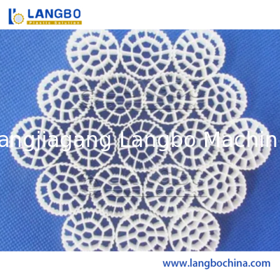 آلة صنع بثق ناقل الأغشية الحيوية PE HDPE Mbbr