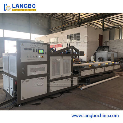 الكهربائية PVC الأنابيب النتوء آلة / آلة الأنابيب كتاب الطبخ مع DTC آلة تغذية دوامة