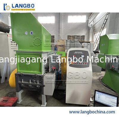 Waste Plastics Recycling Machine Plastic Shredder Crusher Combined Machine