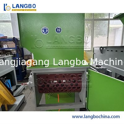 Waste Plastics Recycling Machine Plastic Shredder Crusher Combined Machine