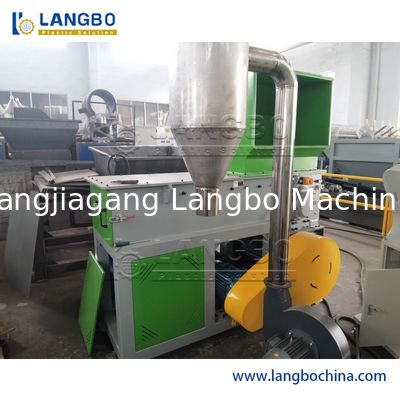 آلة تمزيق البلاستيك الأفقي الأوتوماتيكية بالكامل، محطم، محرك جديد، سحق أنابيب PVC، أنابيب PE المموجة، آلة إعادة تدوير التقطيع