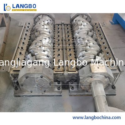 HDPE PVC PP Lump Pipe Bags Film Crushing Shredder Grinder Machine