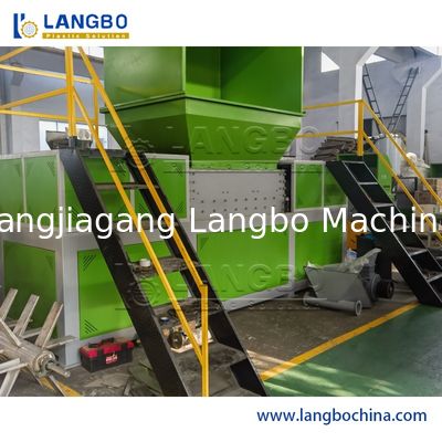 أوتوماتيكي نفايات البلاستيك إعادة التدوير Shredder الحيوانات الأليفة الزجاجات كسارة آلة