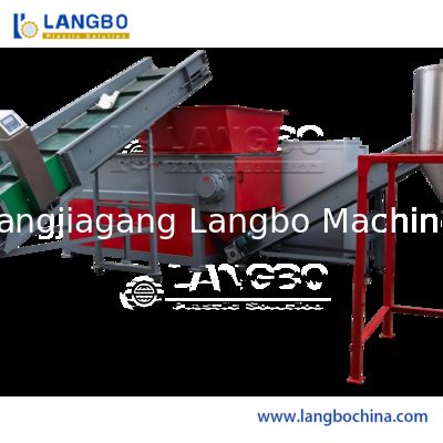 آلة التقطيع ذات العمود الواحد لفيلم بلاستيكي ، نسيج ، رغوة البولي إيثيلين وآلة تقطيع رغوة النفايات