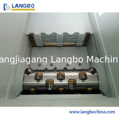 آلة تمزيق العمود المفرد للكتل الذائبة البلاستيكية 110KW