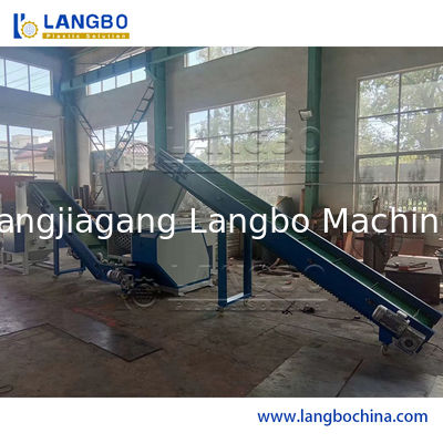 محطم المواد البلاستيكية محطم المواد البلاستيكية محطة تشيبر السريعة لإعادة التدوير 16-800mm النفايات قطر كبير أنبوب HDPE كبير أنبوب PE ضخم