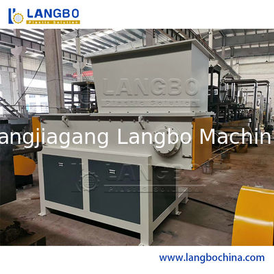 أنابيب بلاستيكية HDPE ، كتل PVC ، التطهير ، الصفيحة ، محطم الصفائح الخشبية محطم إعادة التدوير