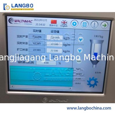 16-630 ملم PVC CPVC UPVC / HDPE / LDPE / PE PP PPR أنابيب التوصيل / مضرب مزدوج & محرك طحن مفرد / آلة تصنيع البلاستيك للماء / إمدادات الغاز