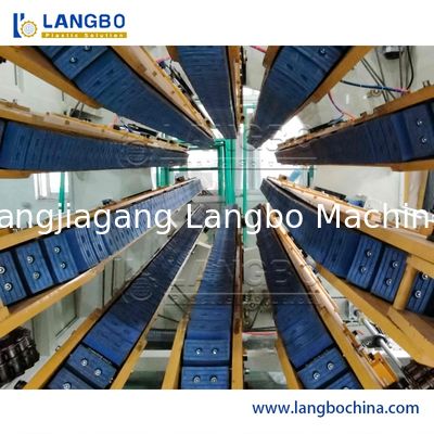 خط بثق الأنابيب البلاستيكية PE PP عالية الإنتاج