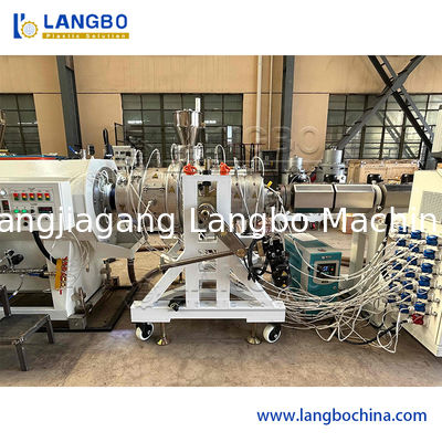 معدات تصنيع أنابيب الأنابيب البلاستيكية الكاملة التلقائية المتقدمة مع تحكم الشاشة اللمسية