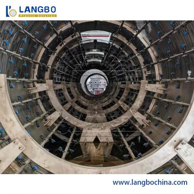 خط بثق الأنابيب البلاستيكية PE PP عالية الإنتاج