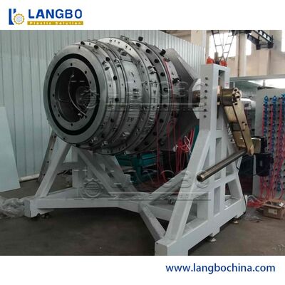 خط بثق الأنابيب البلاستيكية PE PP عالية الإنتاج