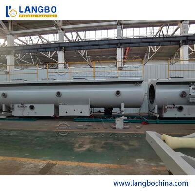 خط بثق الأنابيب البلاستيكية PE PP عالية الإنتاج