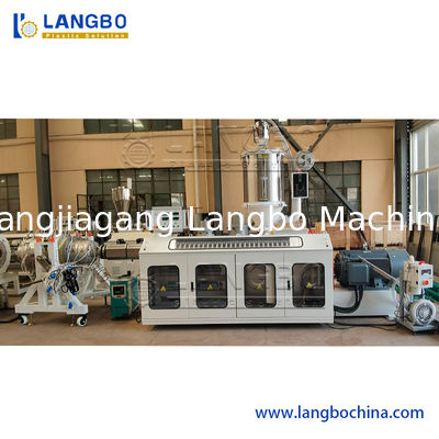 آلة صناعة الأنابيب المموجة في PE