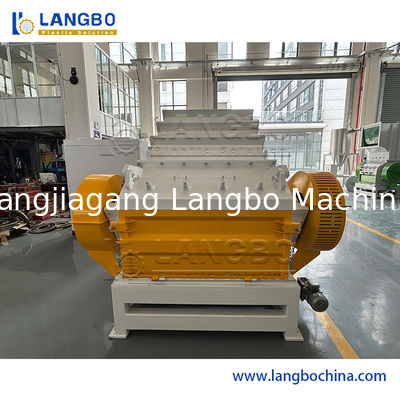 تحطيم المواد البلاستيكية المستهلكة محطم الزجاجات البلاستيكية محطم أنابيب بي في سي