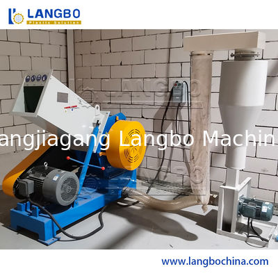 آلة تكسير إعادة تدوير أفلام البلاستيك عالية الإنتاج/زجاجات البولي إيثيلين تيرفثالات/زجاجات حليب البولي إيثيلين عالي الكثافة