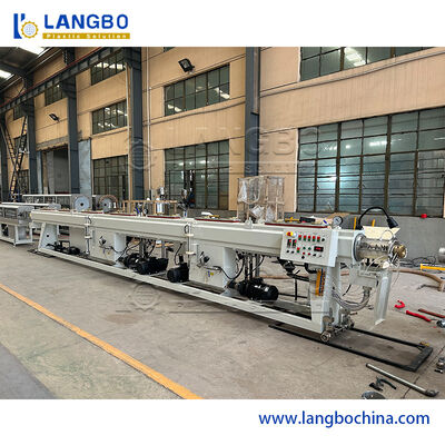 Iso كبير Capataiy عالية السرعة آلة الأنابيب البلاستيكية الكثافة طاعون المجترات الصغيرة الأنابيب معايرة فراغ