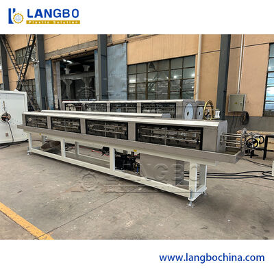 خط طحن أنابيب PPR مع 3 طبقات للتطويق المشترك  PLC التحكم لحجم الأنابيب 20-110mm