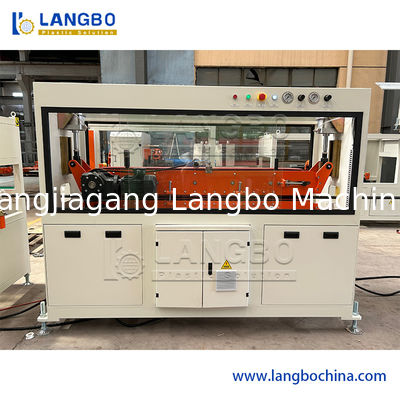 خط إنتاج/بثق/صنع آلة بثق الأنابيب البلاستيكية لإمدادات المياه PE HDPE PP PPR ببرغي واحد