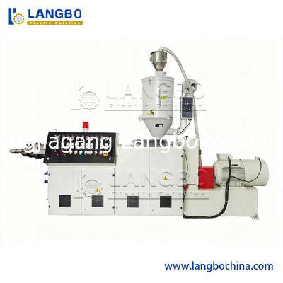 خط إنتاج بثق أنابيب مموجة بجدار واحد ومزدوج من البلاستيك عالي السرعة PP PE HDPE PVC PA