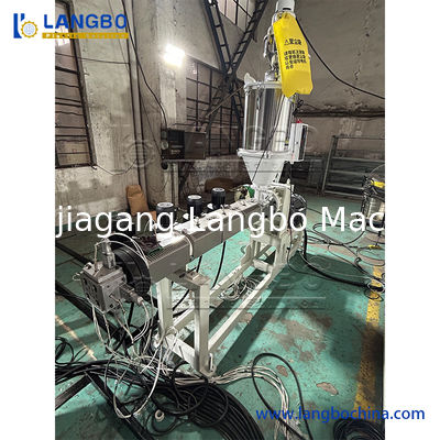 Plastic PP / PE / LDPE Soft PVC Transparent Profile Extruder Making Machine