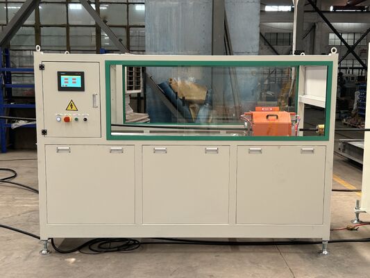 خط إنتاج بثق أنابيب البولي إيثيلين عالي الكثافة والبولي بروبيلين عالي الكثافة لتوريد المياه والغاز والنفط، آلة بثق ببرغي مفرد لصناعة الأنابيب