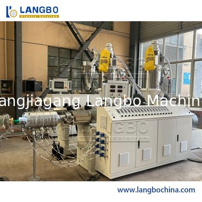 أنبوب بلاستيكي متين ساخن وبارد PPR لنظام إمداد المياه الصناعي وآلة التصنيع