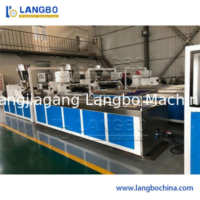 Punched Hole Plastic PVC Waterstops Extrusion Production Line