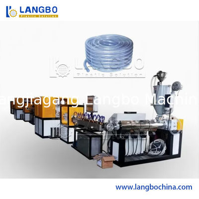 High Quality Plastic Soft PVC Garden Fiber Braided Reinforced Pipe Hose Extrusion Machine