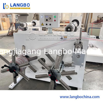 Flexible PVC Fiber Braided Reinforced Hose Pipe Making Machine