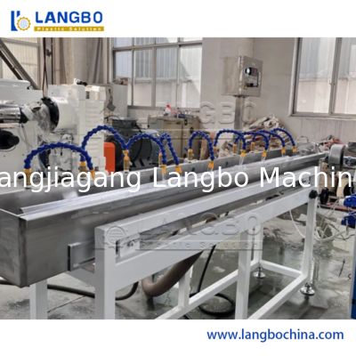 Flexible PVC Fiber Braided Reinforced Hose Pipe Making Machine
