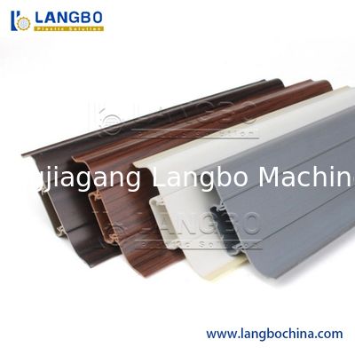 Plastic PVC/PE/PP/WPC Window Door Frames/Ceiling Board/Wallboard/Skirting/Pipe/Sheet Tube Rain Gutter Downspout Machine Extrusion Equipment Production Line