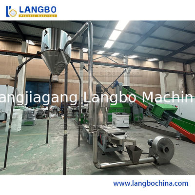 Plastic PP/PE Post-Consumer Film Granulating Extruder Machine for Re-Pelletizing