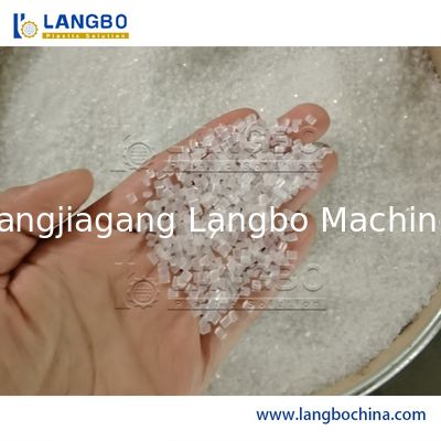 PP PLC PE HDPE LDPE إعادة تدوير الكرات البلاستيكية الحبوبية