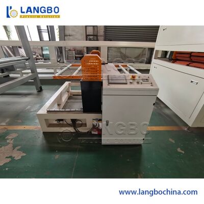 التلقائي بك ورقة ماكينة، 55KW الطاقة لوحة جوفاء خط إنتاج بك