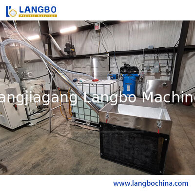 55/110 مخروط مزدوج المسمار محرك طحن خط طحن ملفات تعريف PVC ل 1180mm كابل الجذع مع 22 كيلوواط من طاقة المحرك