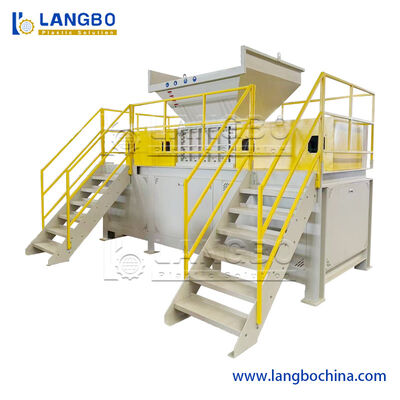زجاجات بلاستيكية كيس منسوج PP/PE/HDPE/LDPE محطم إعادة التدوير تصنيع النفايات