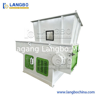 آلة تمزيق الورق المقوى والورق والإطارات والمطاط والخشب والكتل والبراميل والبراميل والأنابيب والبلاستيك لإعادة التدوير