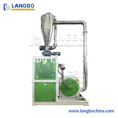 أوتوماتيك PE LDPE HDPE LLDPE PP PVC Pet EVA PS ABS مسحوق البلاستيك Pulverizer طحن طحن آلة إعادة التدوير