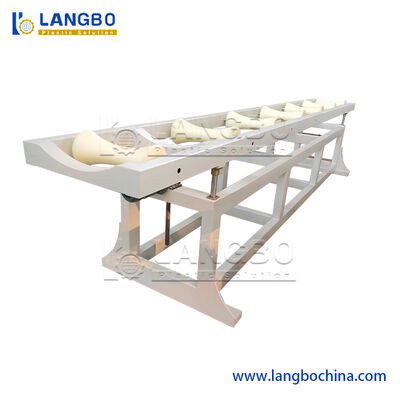 UPVC 75-250mm Pvc أنابيب طحن خط آلة مع 80/156 طحن