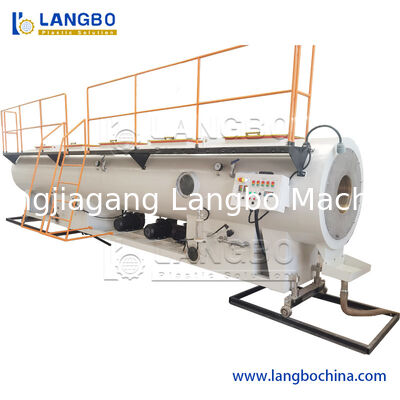 التحكم بالكمبيوتر PVC آلة بثق الأنابيب البلاستيكية التوأم برغي صنع أنبوب بولي كلوريد الفينيل