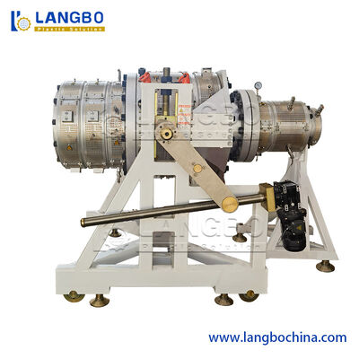 آلة خط إنتاج الأنابيب البلاستيكية البلاستيكية الطارد المخروطي التوأم