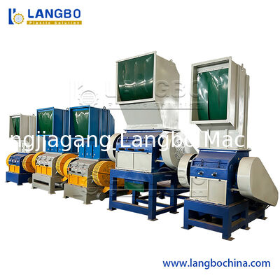 HDPE LDPE LLDPE BOPP PP PE فيلم كيس منسوج كيس جمبو شظايا بلاستيكية الخردة إعادة تدوير كسارة غسيل خط إعادة تدوير مصنع كسارة آلة