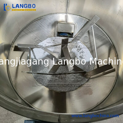 خلاط عمودي من البلاستيك للحبيبات أو مواد مسحوق مع ناقل فراغ