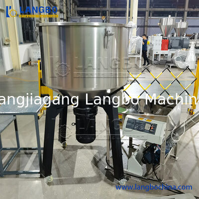 الصلب المقاوم للصدأ الكريات البلاستيكية العمودية خلاط ألوان البلاستيك