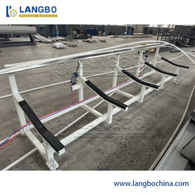 3 طبقة مشتركة للطحن خط طحن أنابيب PPR بقدرة 350 كجم / ساعة ومراقبة  PLC