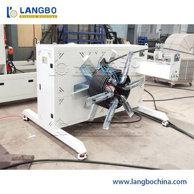 شنايدر المكونات الكهربائية آلة لف أنابيب PE الناعمة للأنابيب 16-160MM