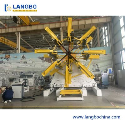 معدات لف أنابيب البولي إيثيلين الصناعية الأوتوماتيكية بالكامل بقطر 16-160 ملم لعملية اللف